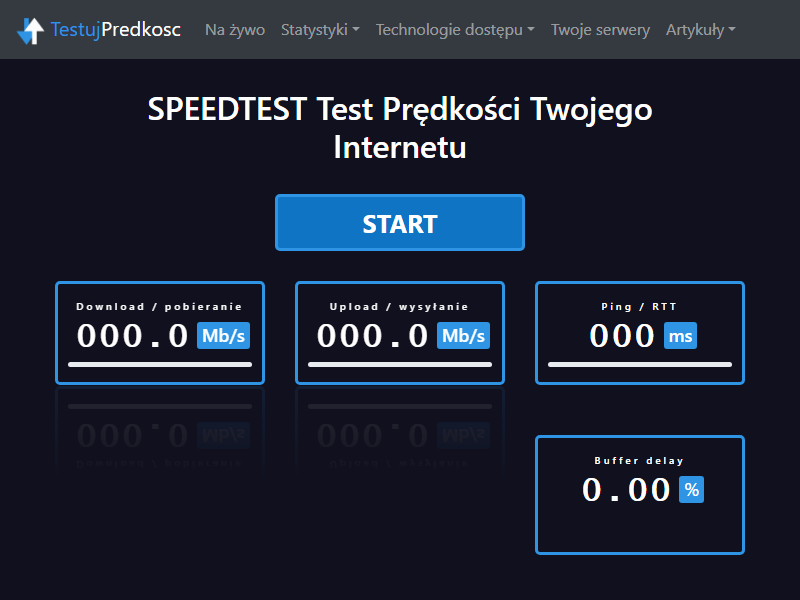  Piąta nowa opcja programu do testowania prędkości internetu już dostępna! 
